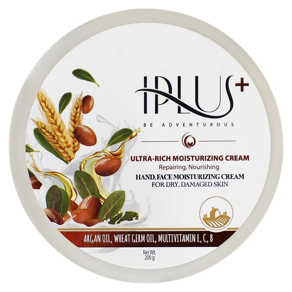 کرم مرطوب کننده حاوی روغن ارگان و جوانه گندم آی پلاس