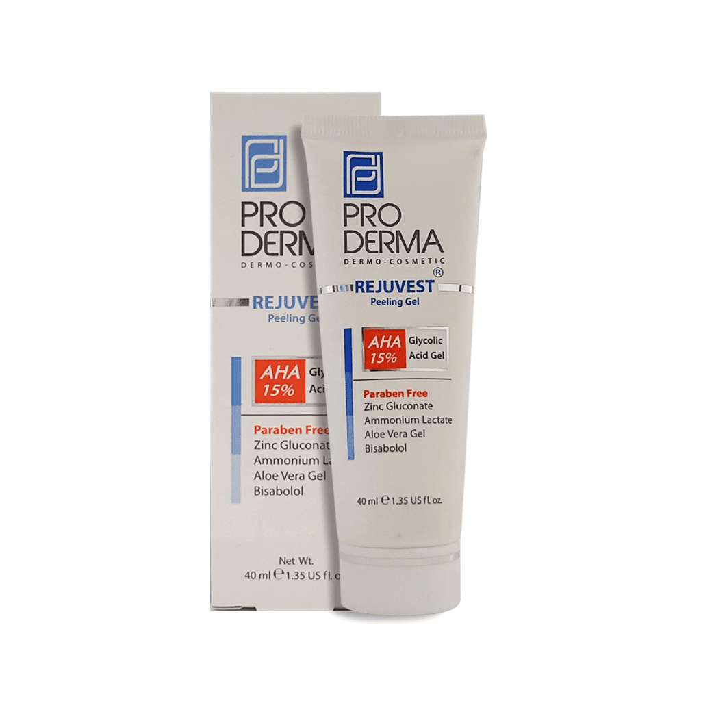 ژل لایه بردار پوست 15 درصد پرودرما