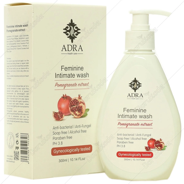 ژل بهداشتی بانوان حاوی انار