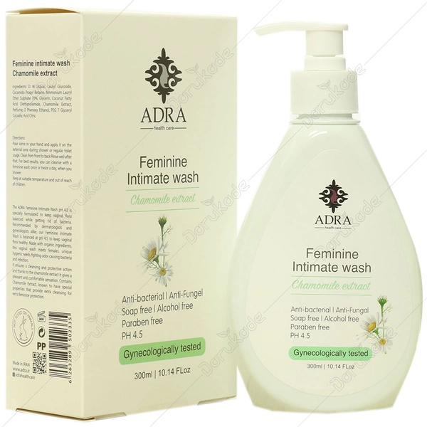 ژل بهداشتی بانوان حاوی بابونه