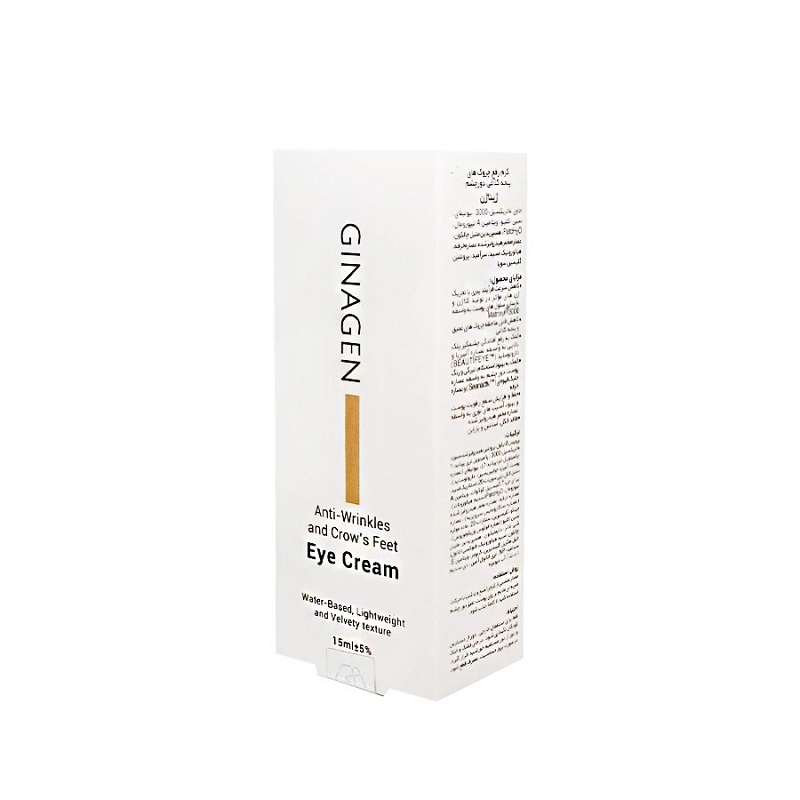 کرم رفع چروک های پنجه کلاغی دورچشم ژیناژن