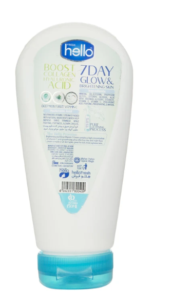 کرم آبرسان آلوئه ورا و هیالورونیک اسید