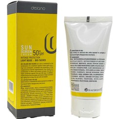 کرم ضدآفتاب رنگی پوست های دارای لک دلانو (شماره1)