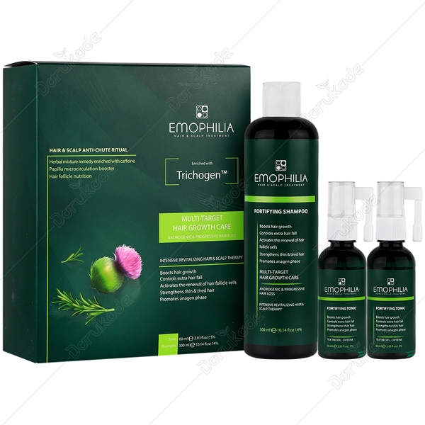 پک شامپو و تونیک ضد ریزش مو اموفیلیا