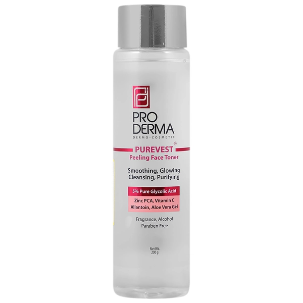 محلول لایه بردار و روشن کننده پوست صورت پرودرما