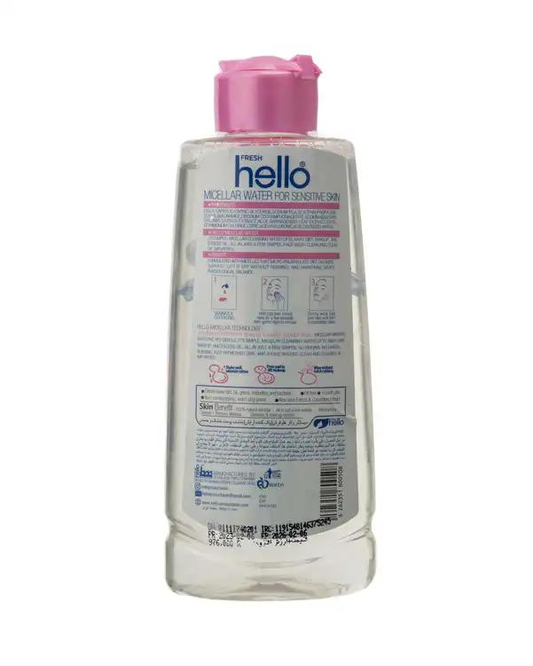 میسلار واتر پوست خشک و حساس هلو فرش